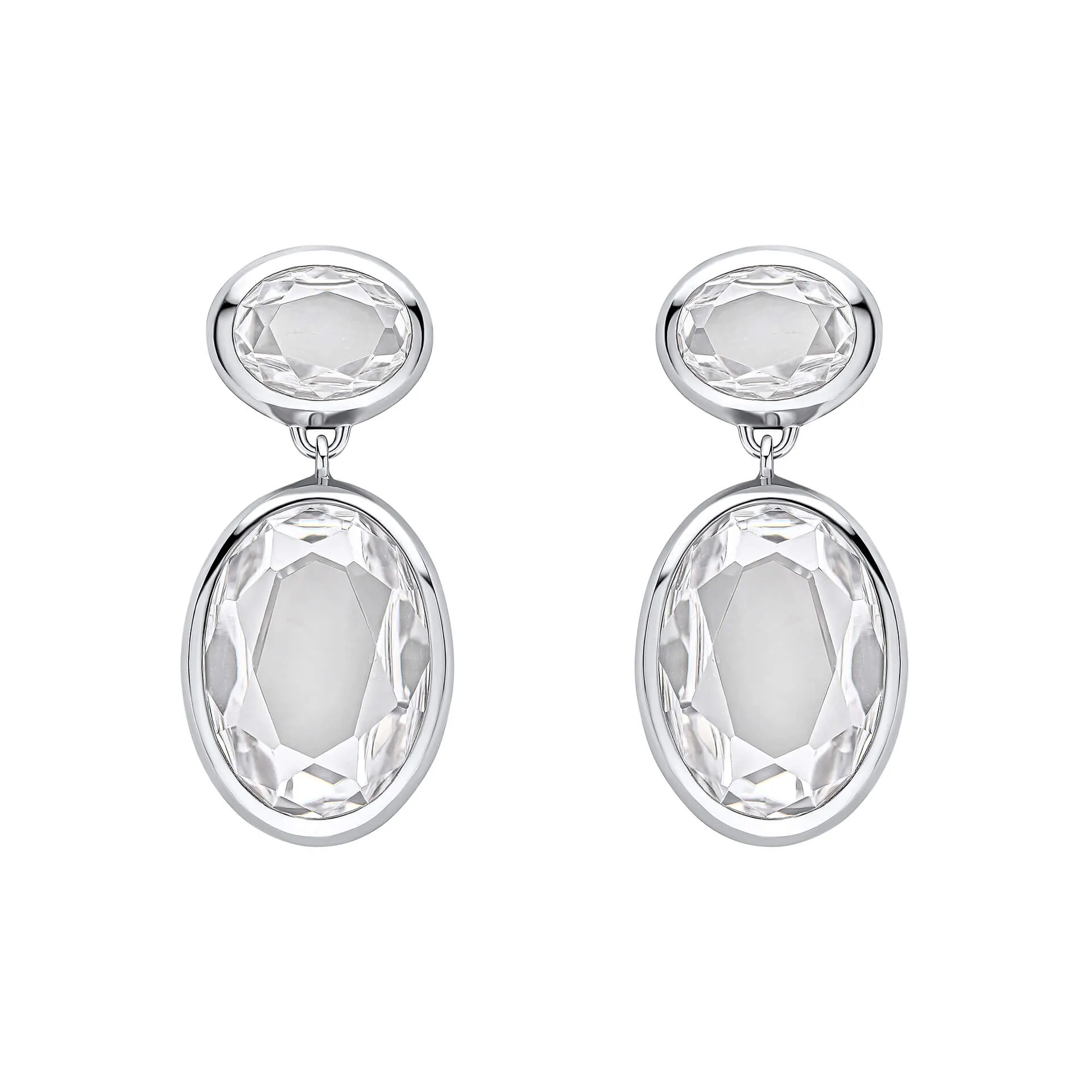 Fiorelli Sterling Silver White Cubic Zirconia Earrings E6506C